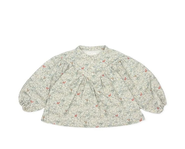 Rosette Flower Blouse