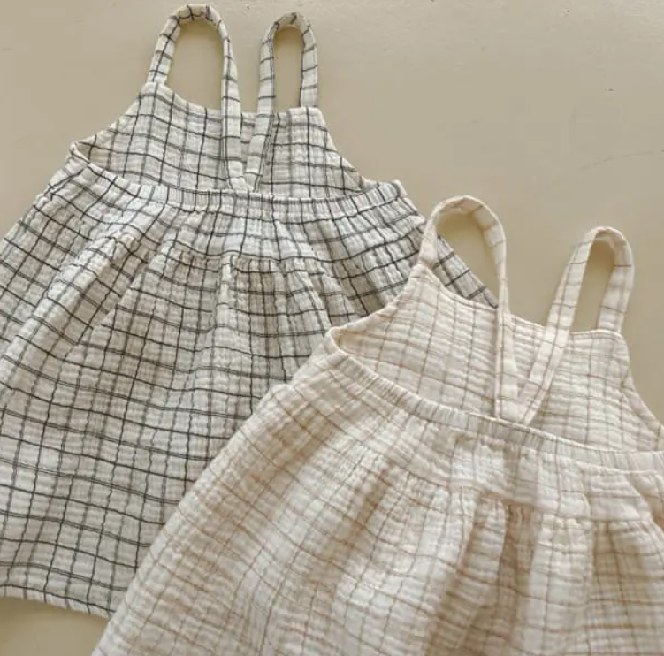 Loen Check Dress