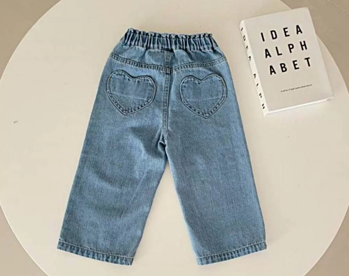 Heart Pocket Jeans