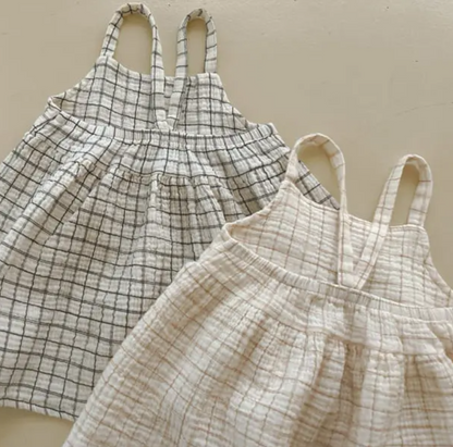 Loen Check Dress