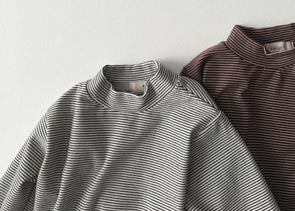 Striped Turtleneck