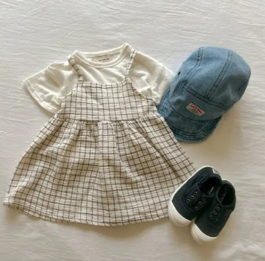 Loen Check Dress